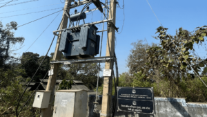 200KVA transformer at Village Panchayat Piligao