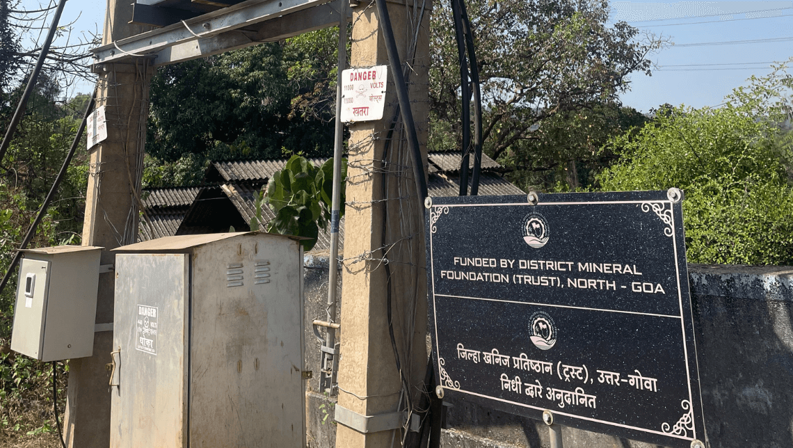 200KVA transformer at Village Panchayat Piligao