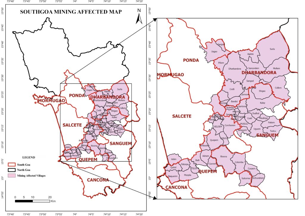 Mining Affected Villages of South Goa