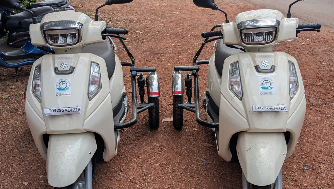 Request to Provide 2Nos. Motorised bikes
