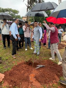 Green cover at Govt College Sanquelim