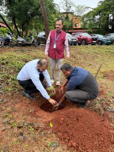 Green cover at Govt College Sanquelim