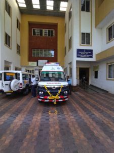 Purchase of Ambulance for CHC Bicholim