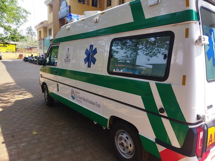 Purchase of Ambulance for CHC Bicholim