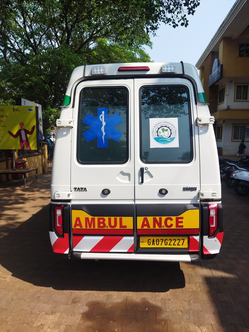 Purchase of Ambulance for CHC Bicholim